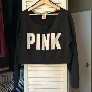 Women’s Pink Off Shoulder Sweater
